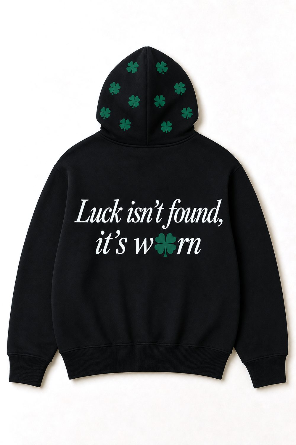 CLVRS hoodie, záda